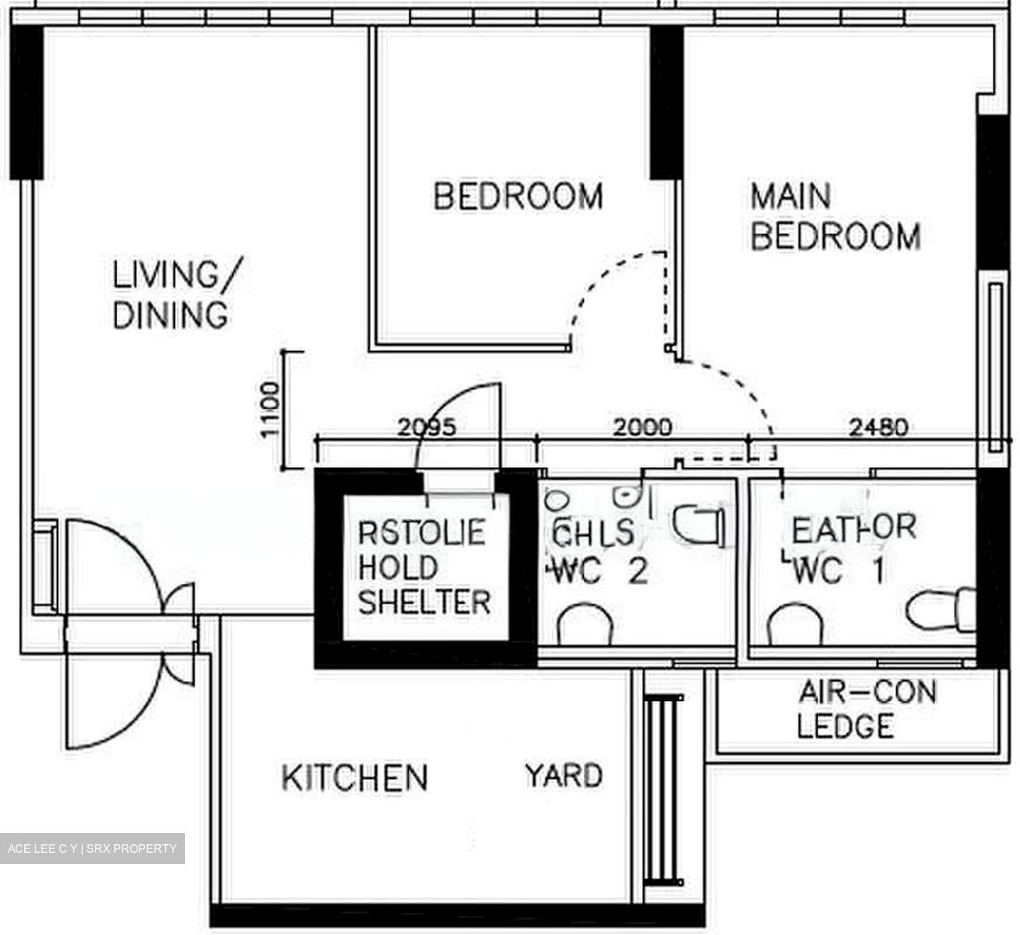 Blk 25A Saint George's Towers (Kallang/Whampoa), HDB 3 Rooms #606259461